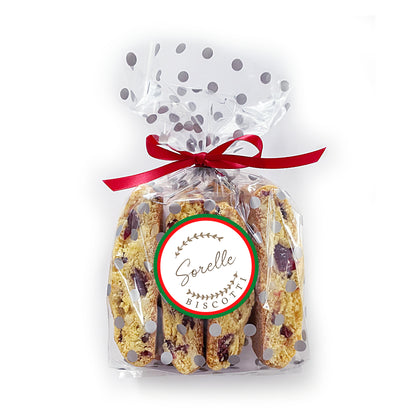 Sorelle Biscotti LLC 8 pack cranberry almond biscotti cookies