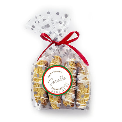 Sorelle Biscotti LLC 8 pack lemon biscotti cookies
